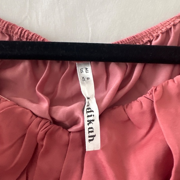 Puff sleeve tie back cropped blouse - Picture 2 of 3